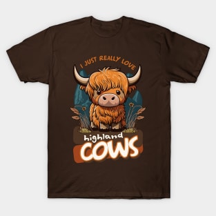 I love highland cows T-Shirt